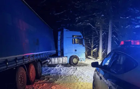 truck blind spot