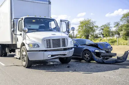 under truck accident